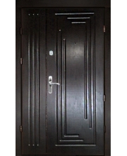Вхідні двері  Бастіон ПЛЮС 110 (ПВХ-20 Еко)(ВУЛИЦЯ)